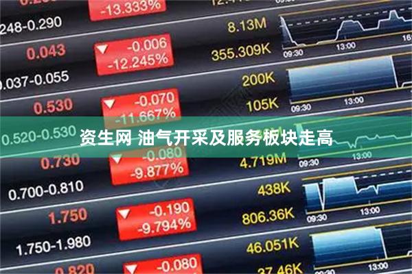 资生网 油气开采及服务板块走高